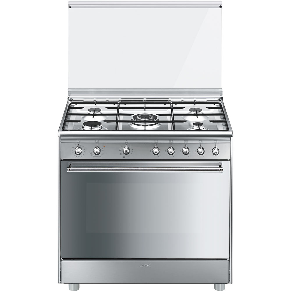 Cocina Mixta 90 cm SX91M9-AR - SMEG