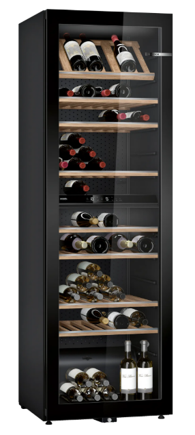 Serie 6 Vinoteca con puerta de cristal 186 x 60 cm KWK36ABGA - BOSCH